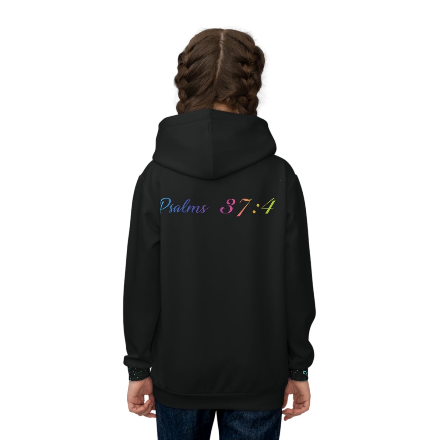 DoUPray rainbow Children's Hoodie Printify