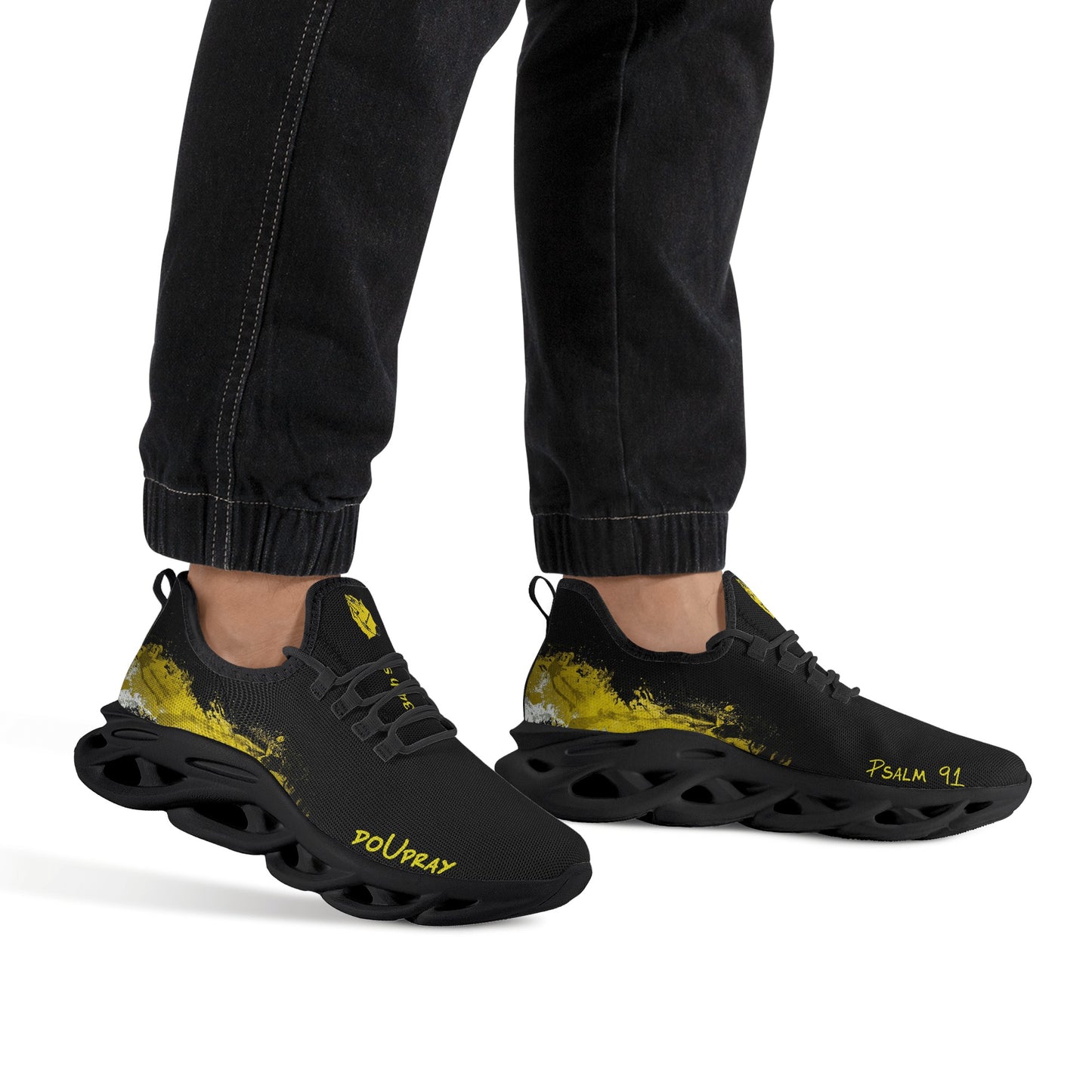 doUpray sneakers (Gold concrete)