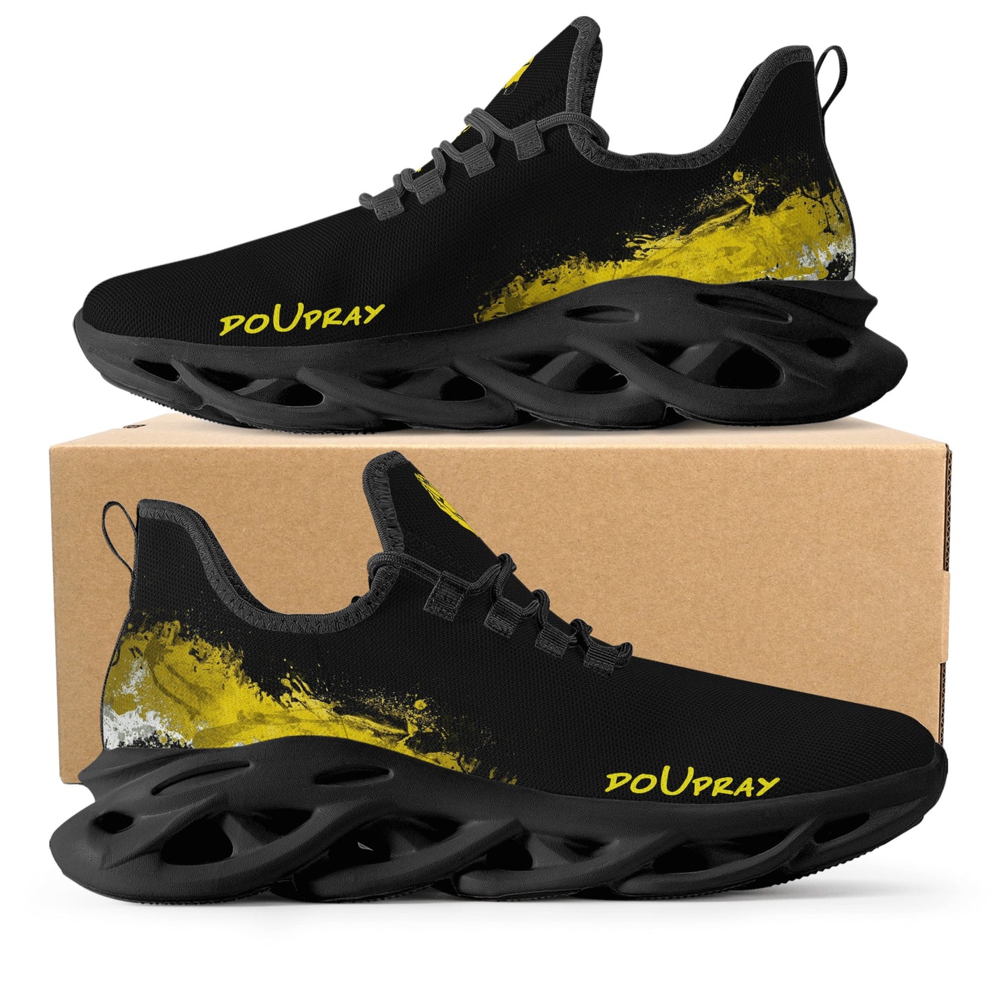 doUpray sneakers (Gold concrete)
