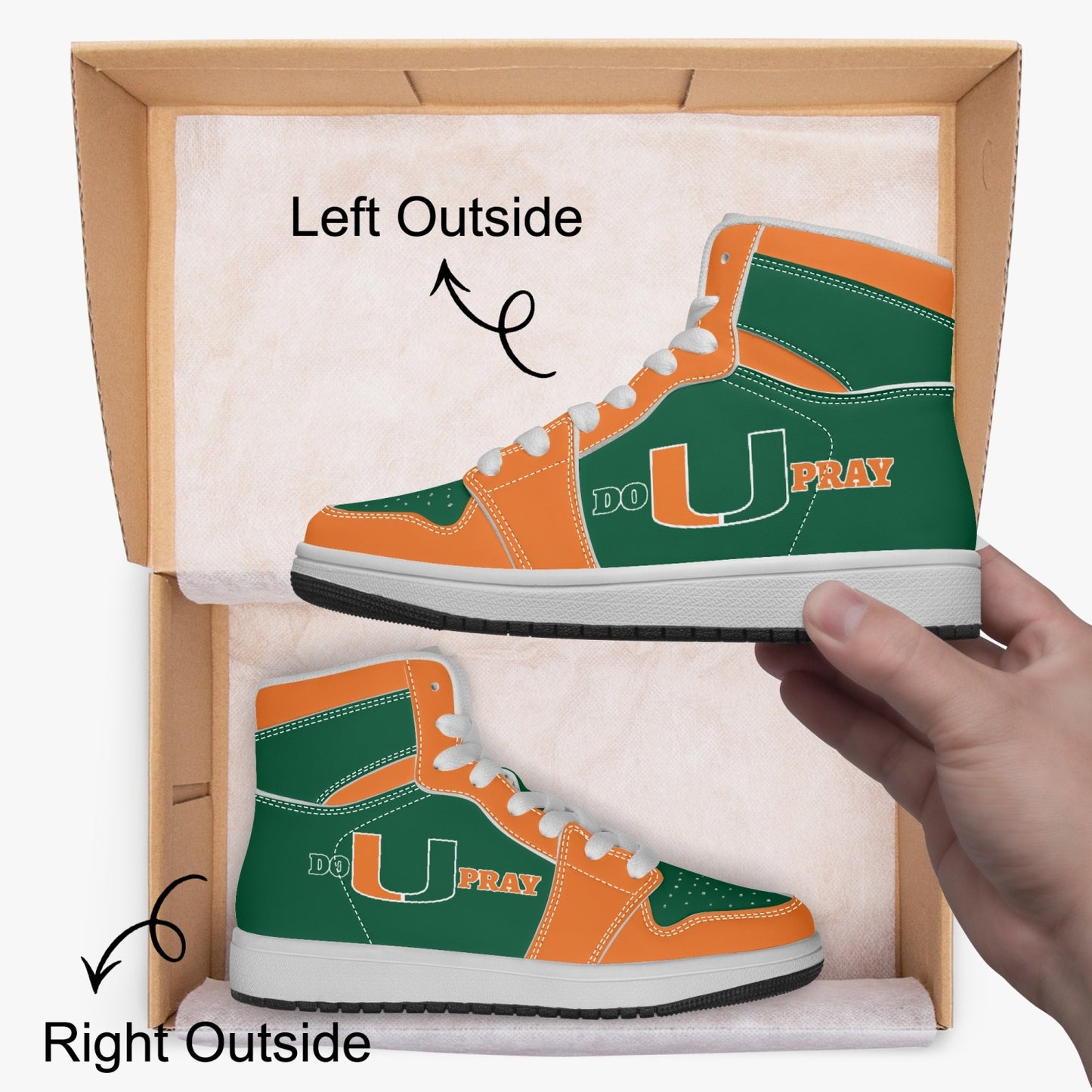 669. AJ Child High-top Shoes