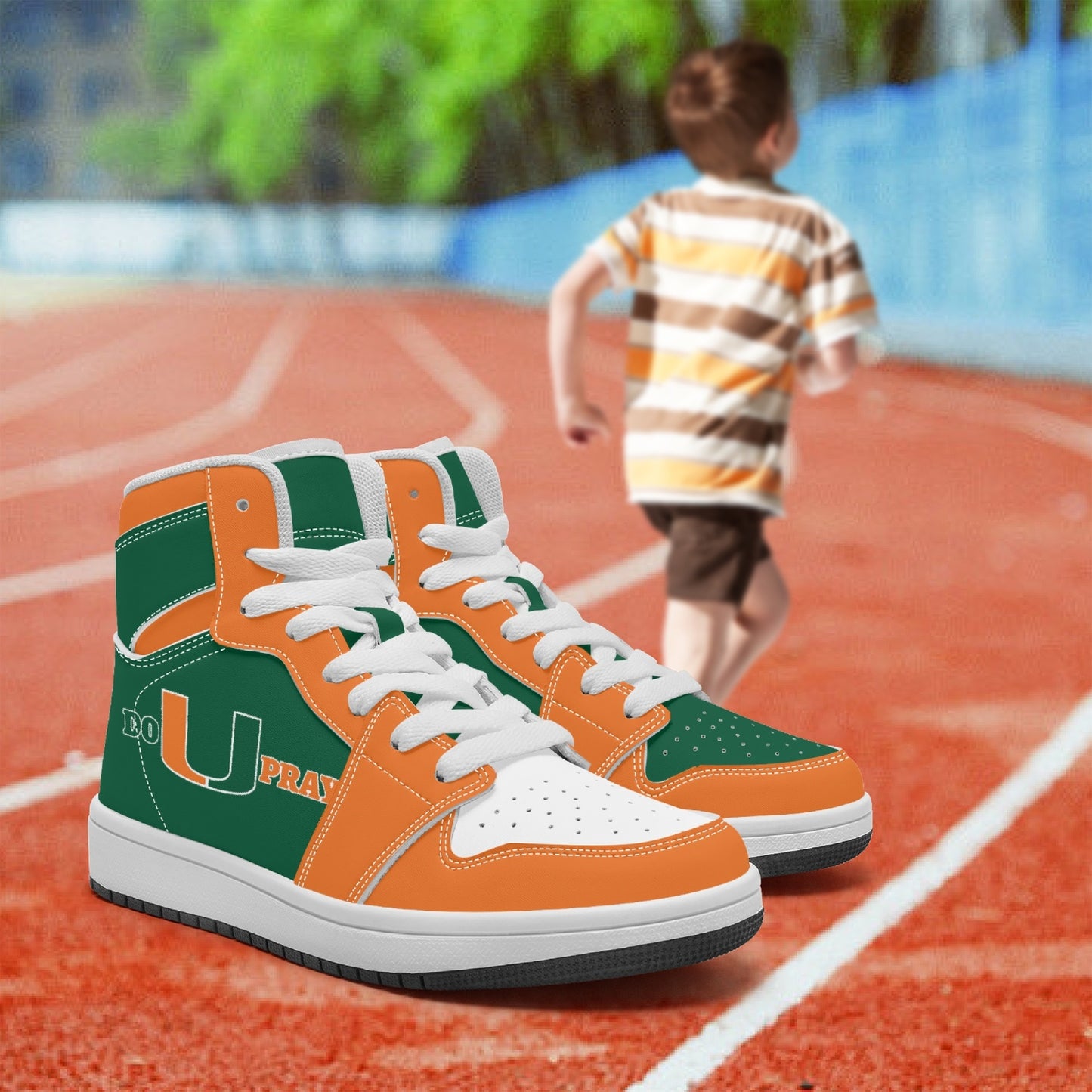 669. AJ Child High-top Shoes
