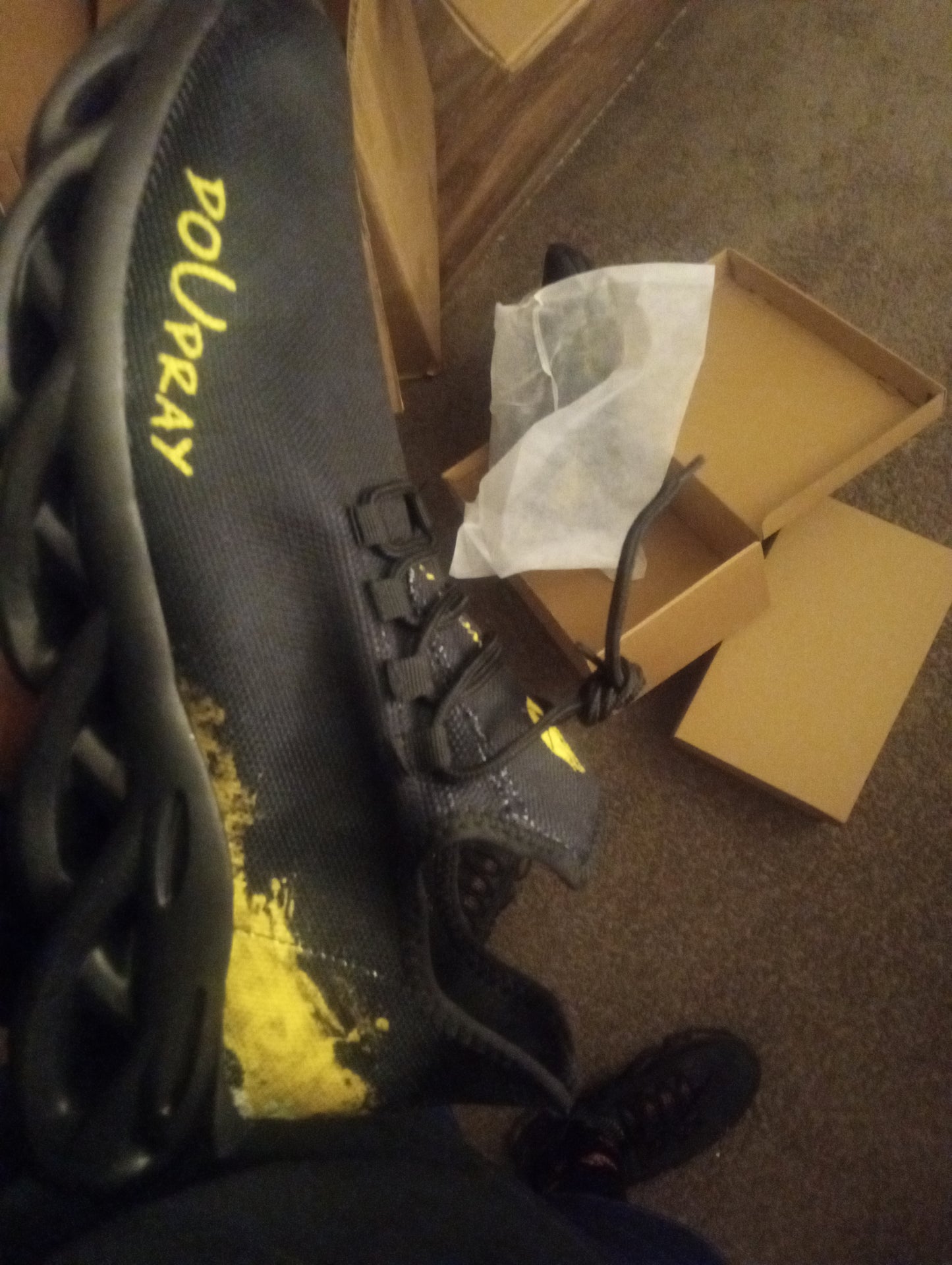 doUpray sneakers (Gold concrete)