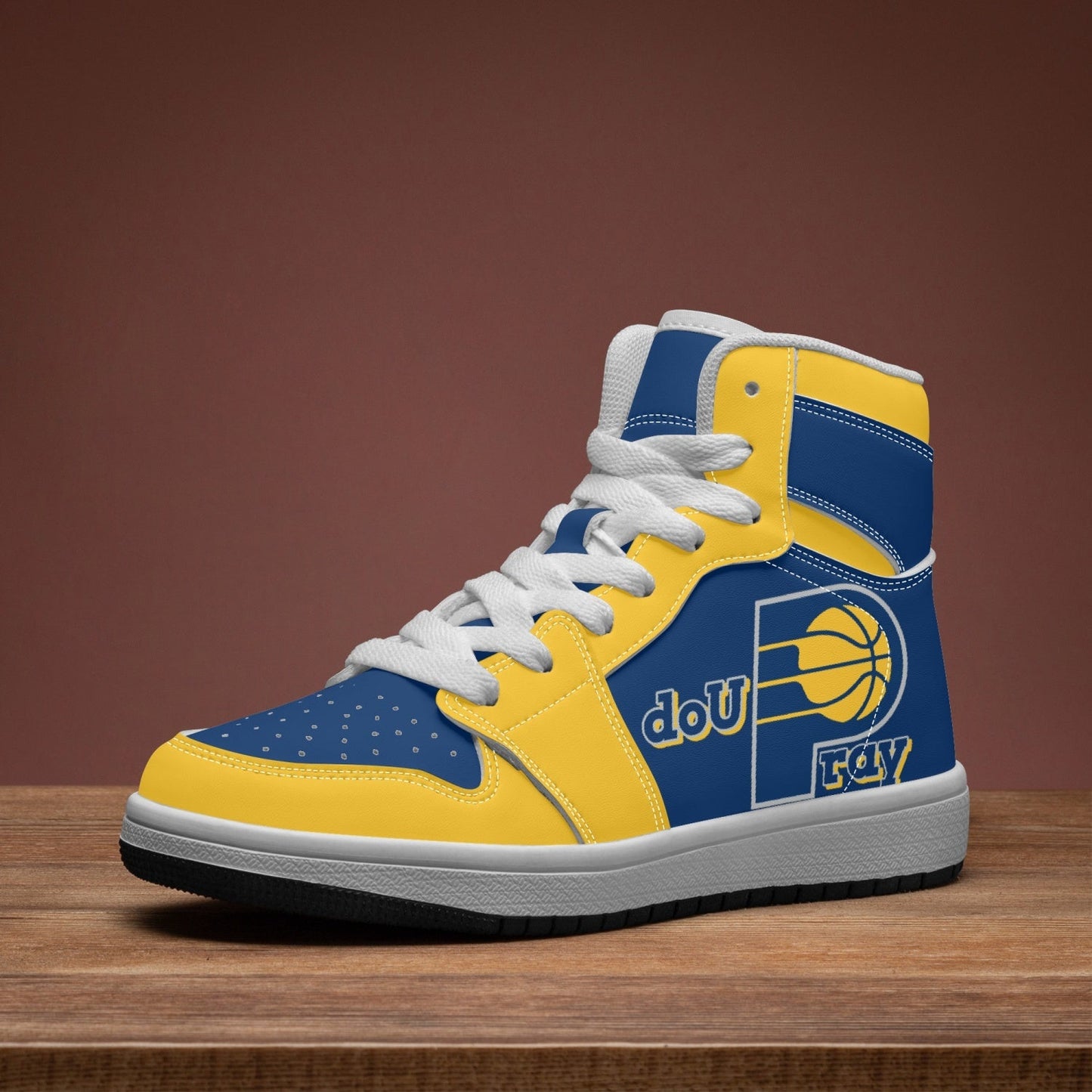 Air Pray youth sneakers blue/gold Do U Pray