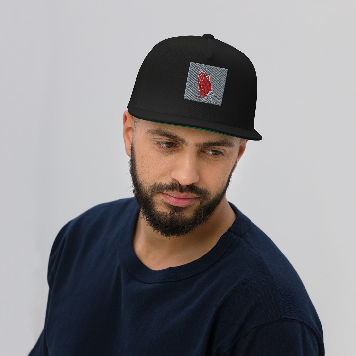 Complete your look with the Air Air Pray Flat Bill Cap – bold style, perfect fit. Grab yours now!