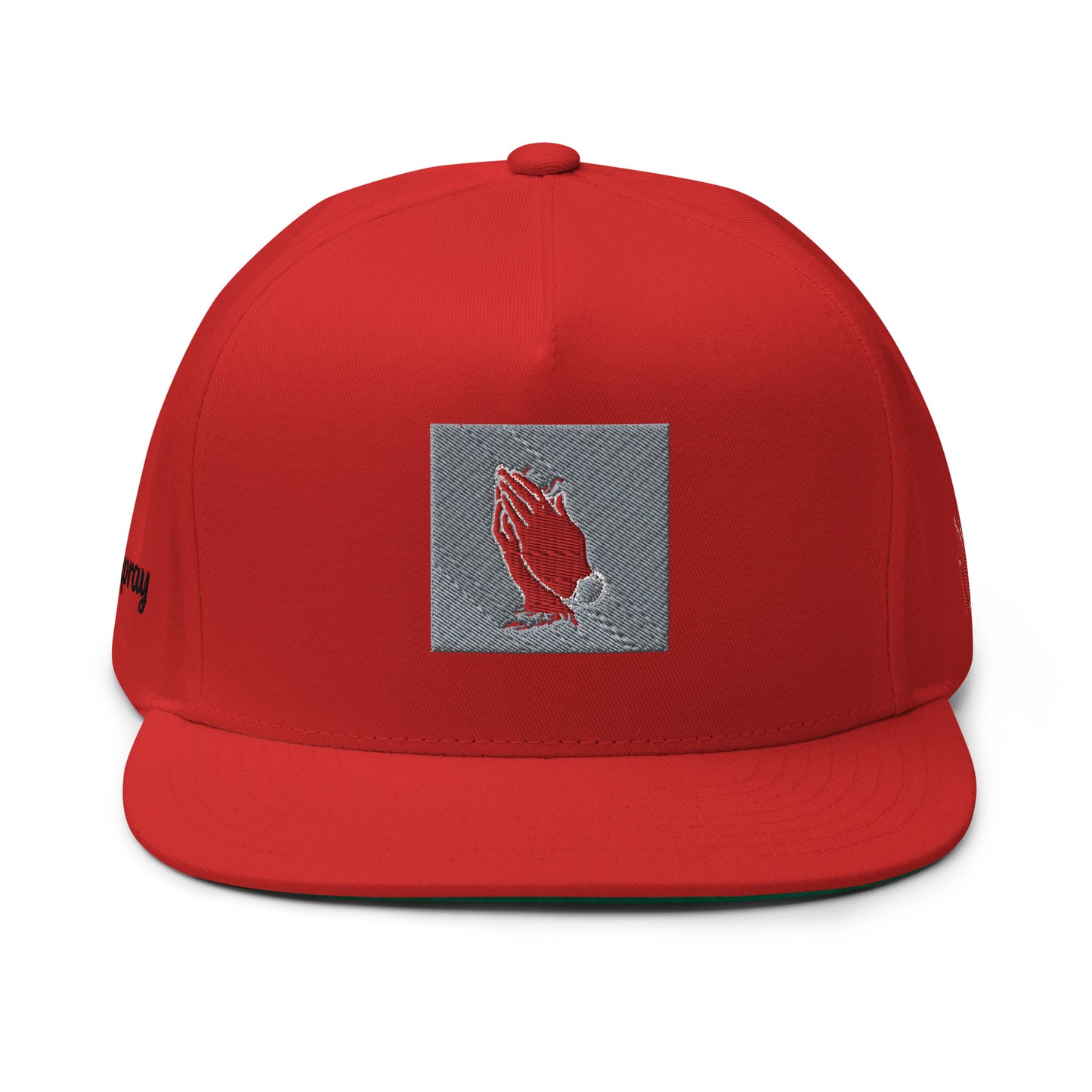 Complete your look with the Air Air Pray Flat Bill Cap – bold style, perfect fit. Grab yours now!