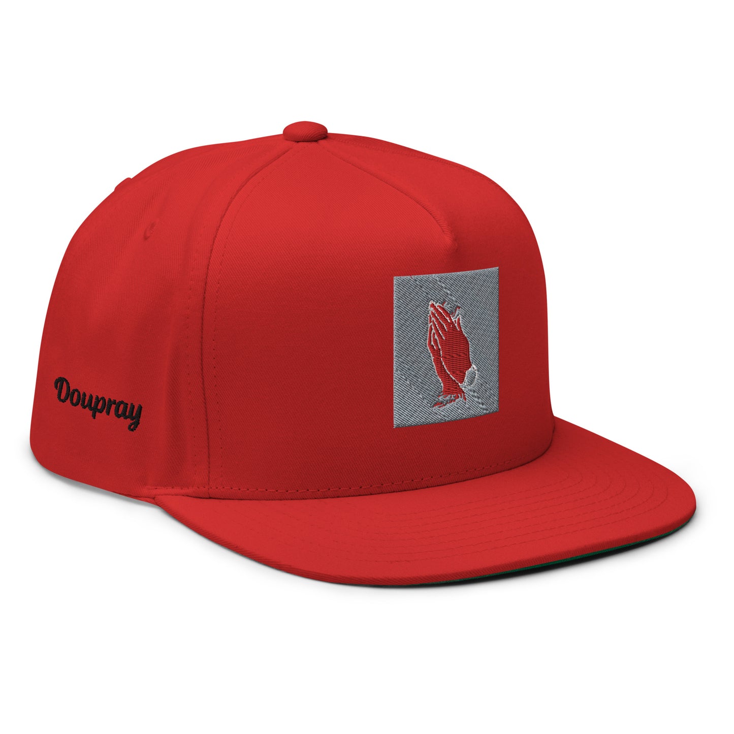 Complete your look with the Air Air Pray Flat Bill Cap – bold style, perfect fit. Grab yours now!