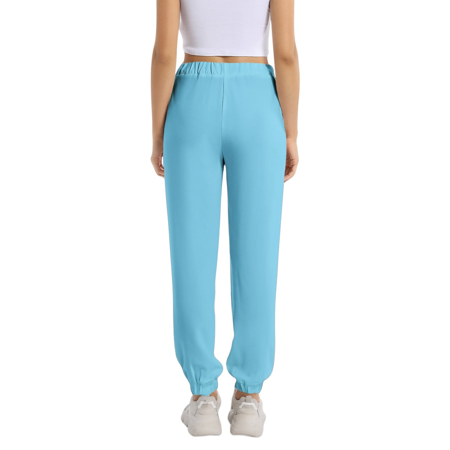 doUpray Elastic Waist Tapered Sweatpant
