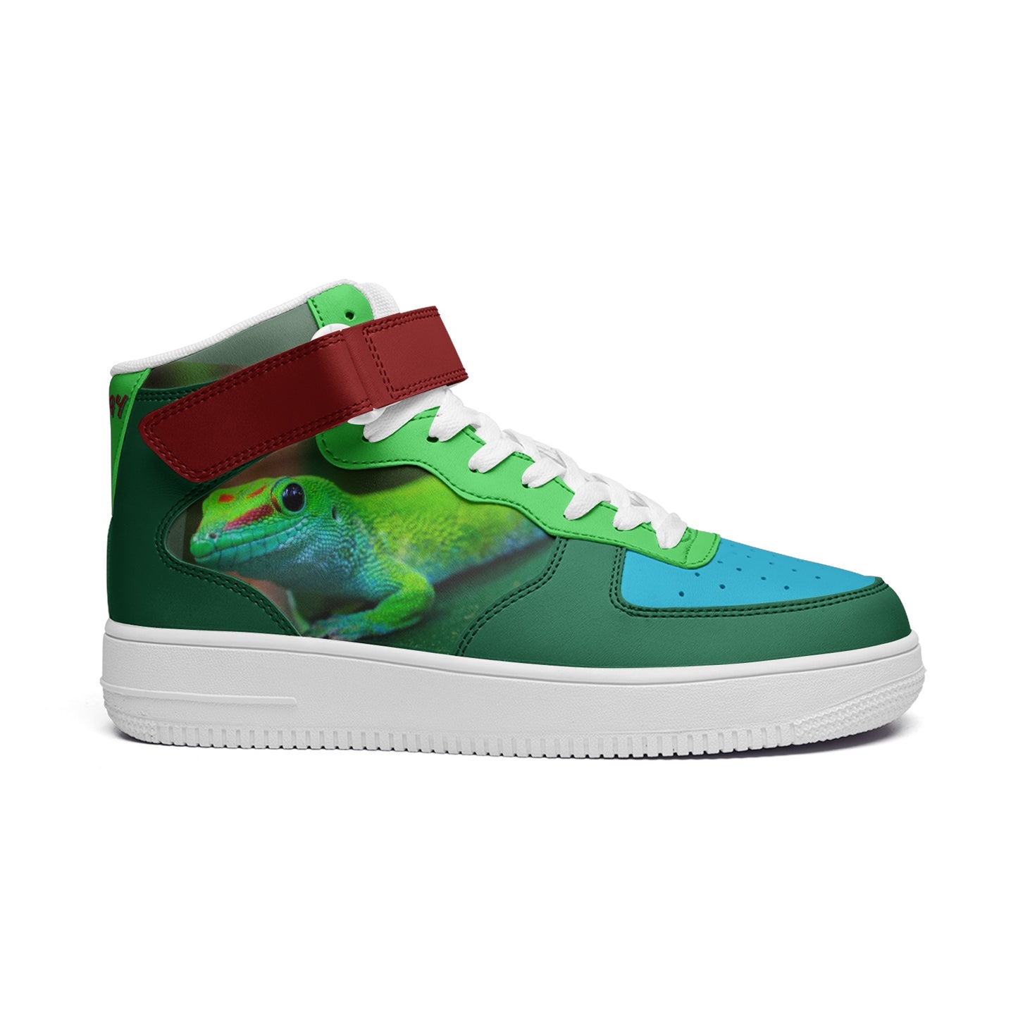 Prayer Force 1 Sneakers (gecko)