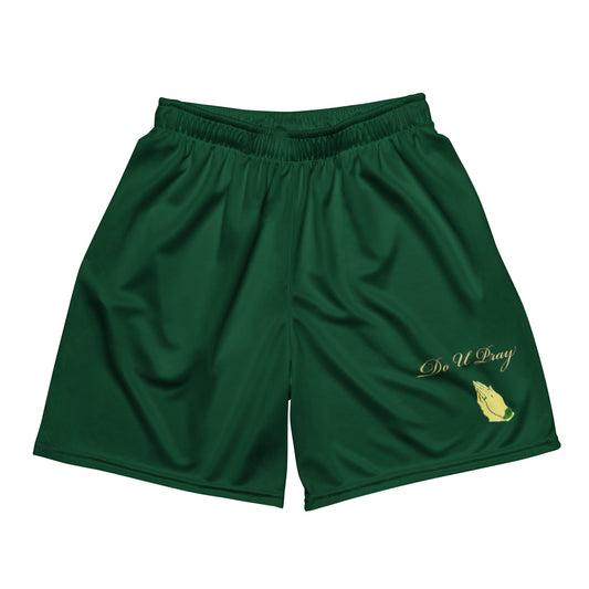 DoUPray mesh shorts (Faith)