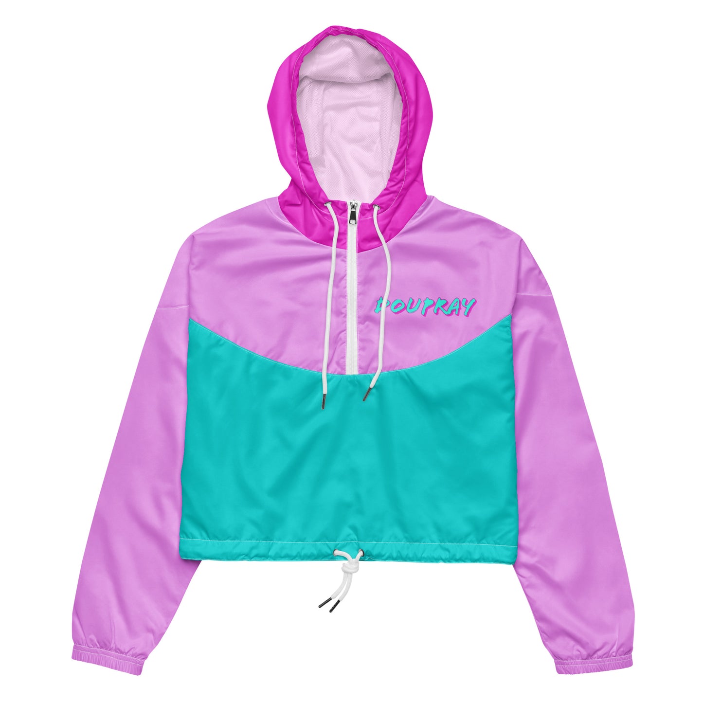 Fuchsia windbreaker