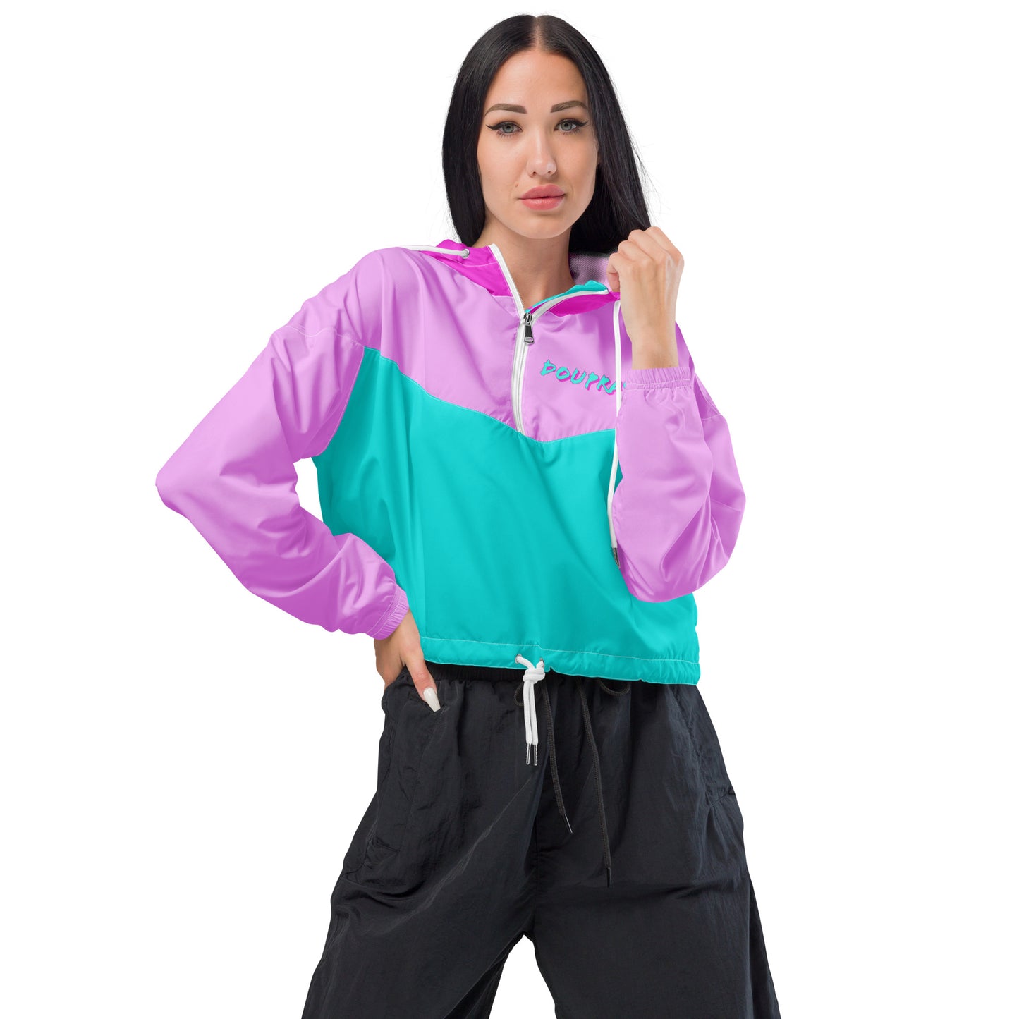 Fuchsia windbreaker