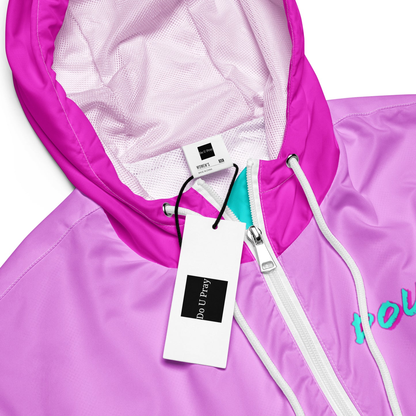 Fuchsia windbreaker