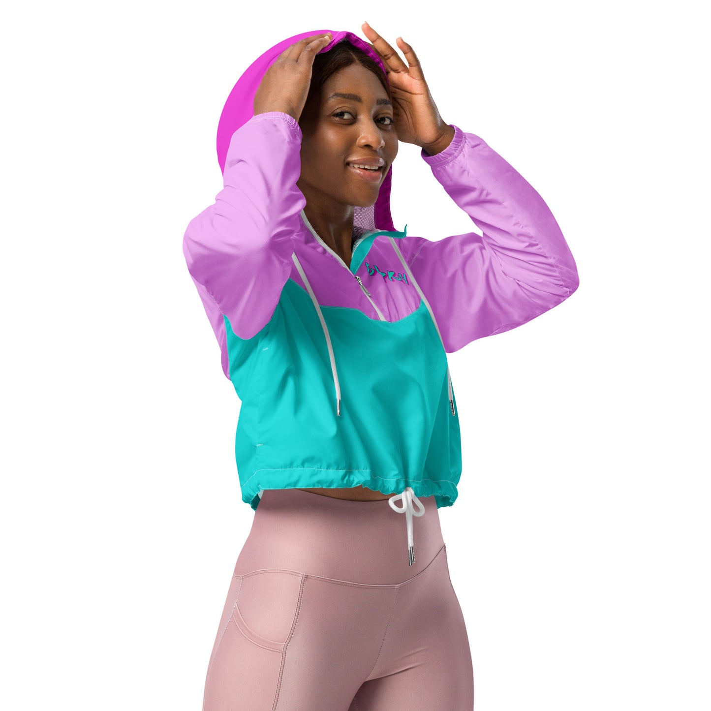 Fuchsia windbreaker