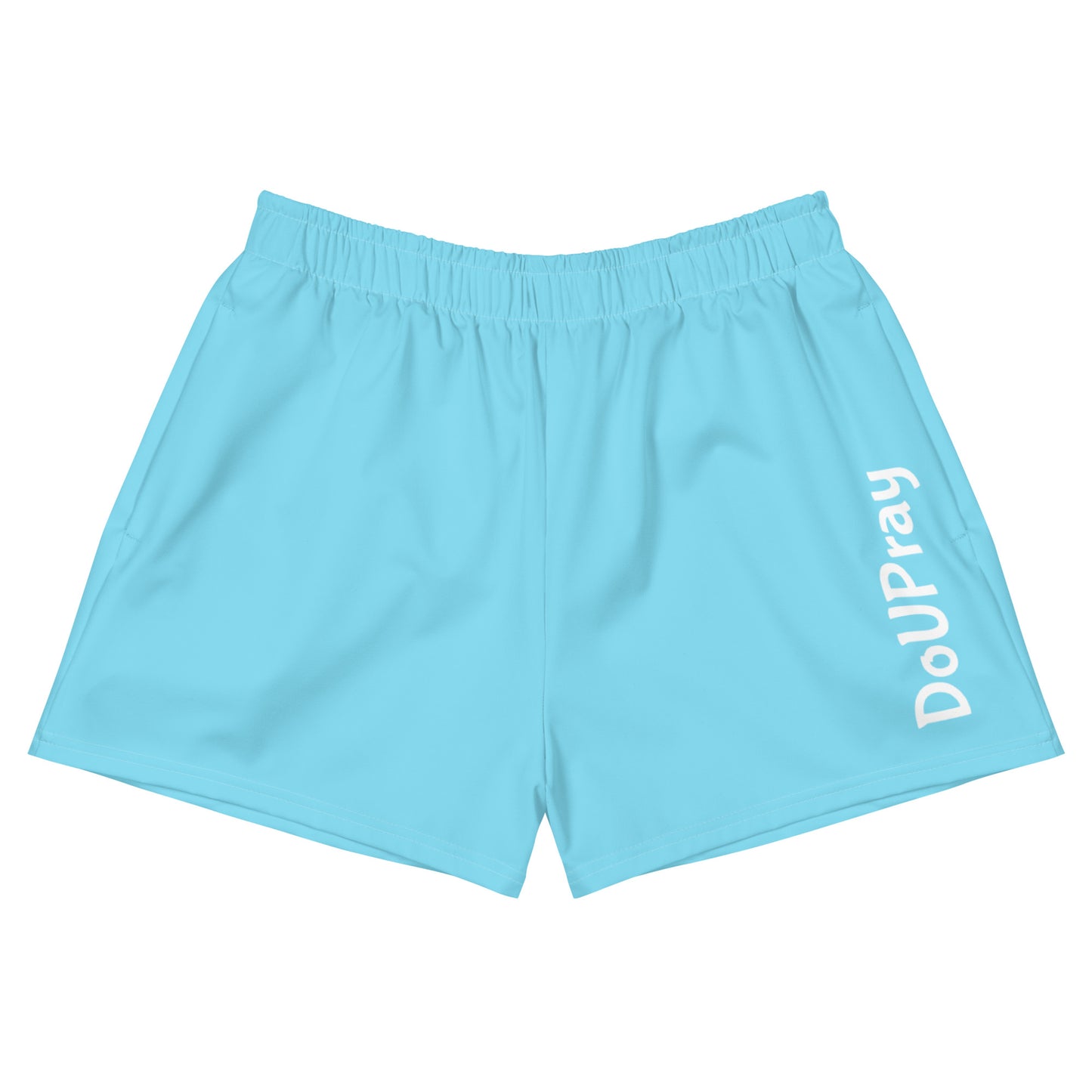 Blue Rainbow Athletic Shorts