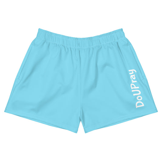 Blue Rainbow Athletic Shorts