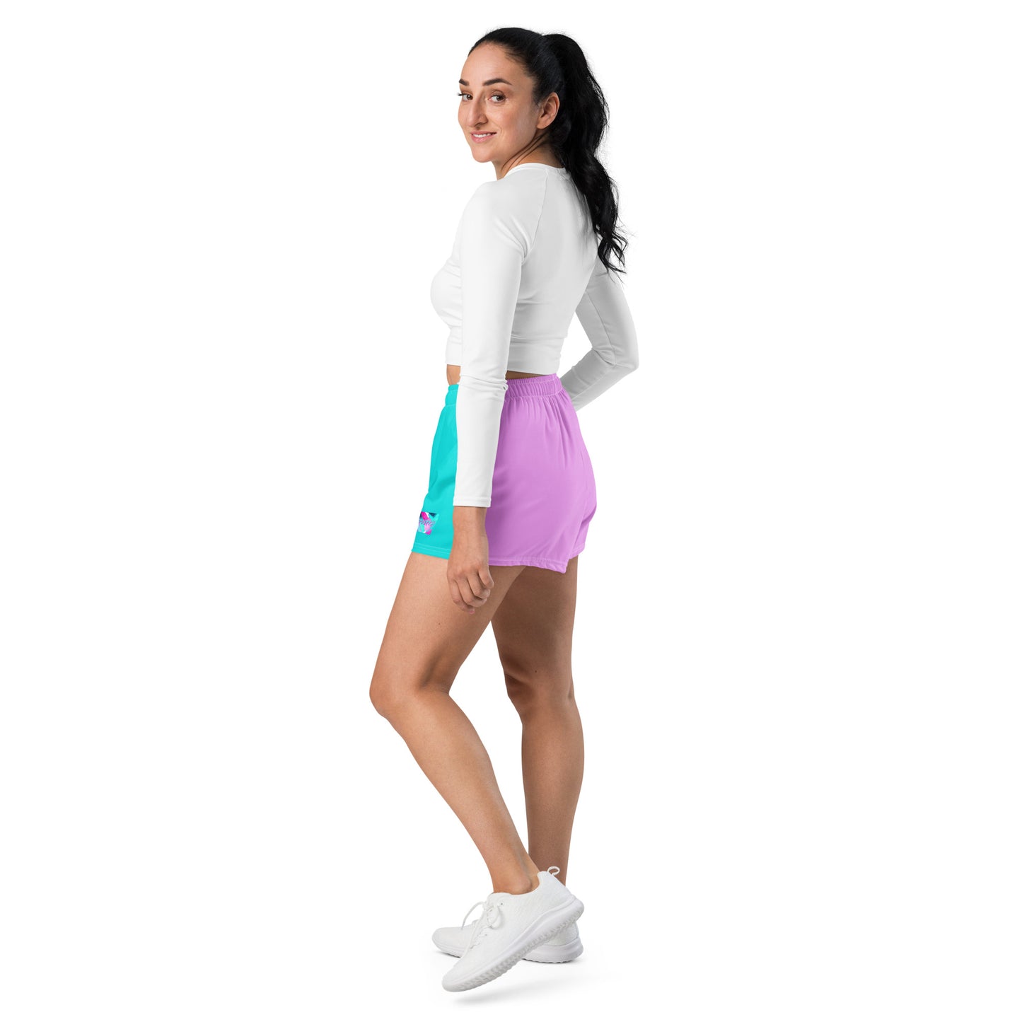 Fuchsia Athletic Shorts