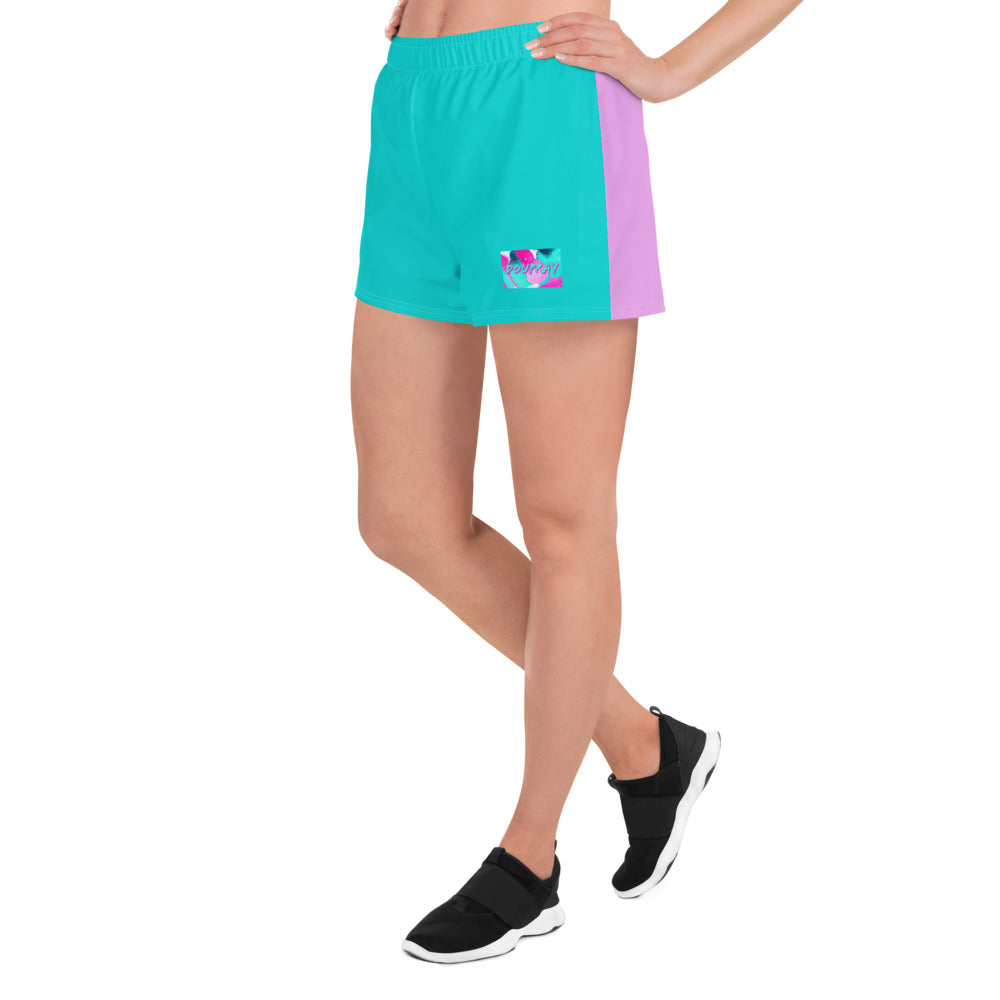 Fuchsia Athletic Shorts