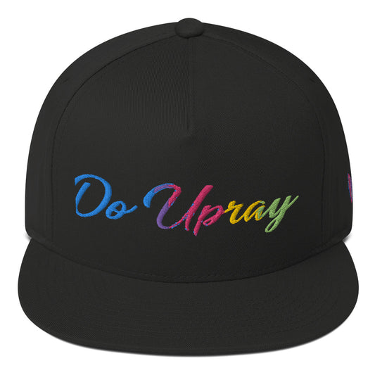 Rainbow Flat Bill Cap