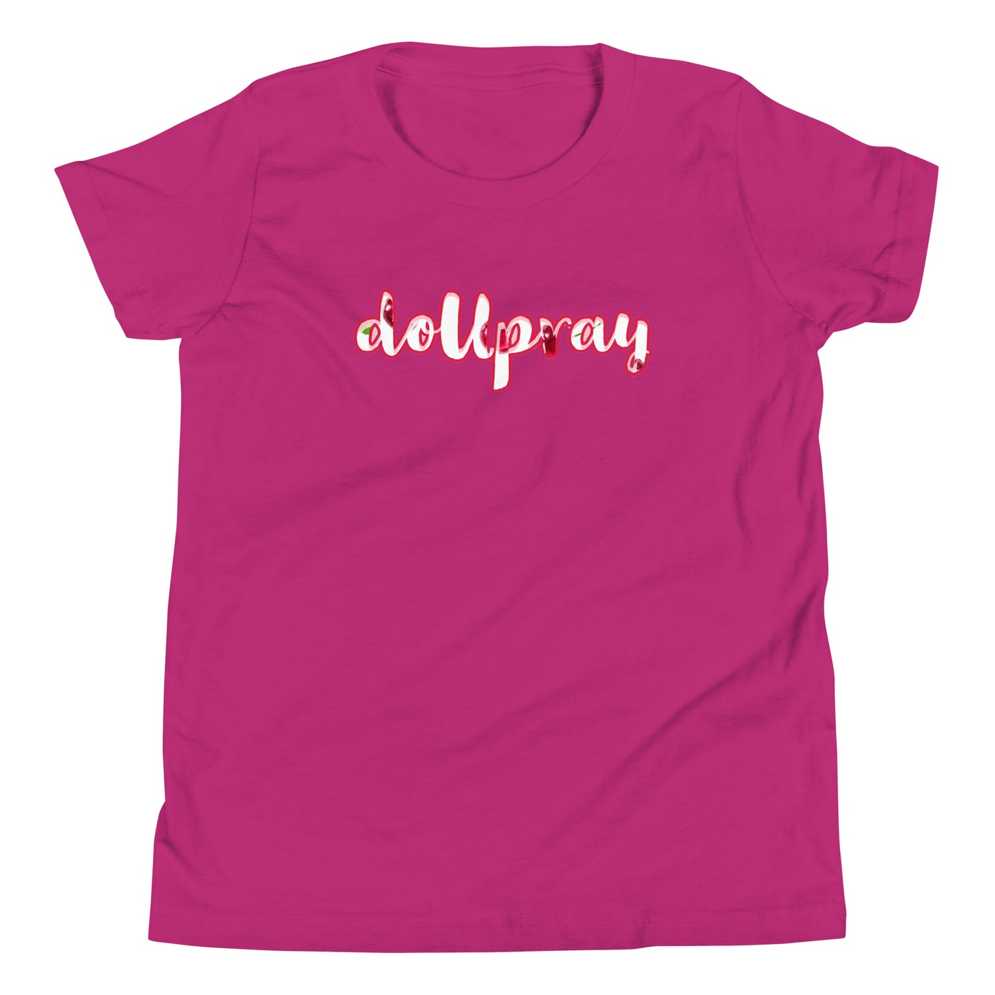 DoUPray cherry Youth Short Sleeve T-Shirt